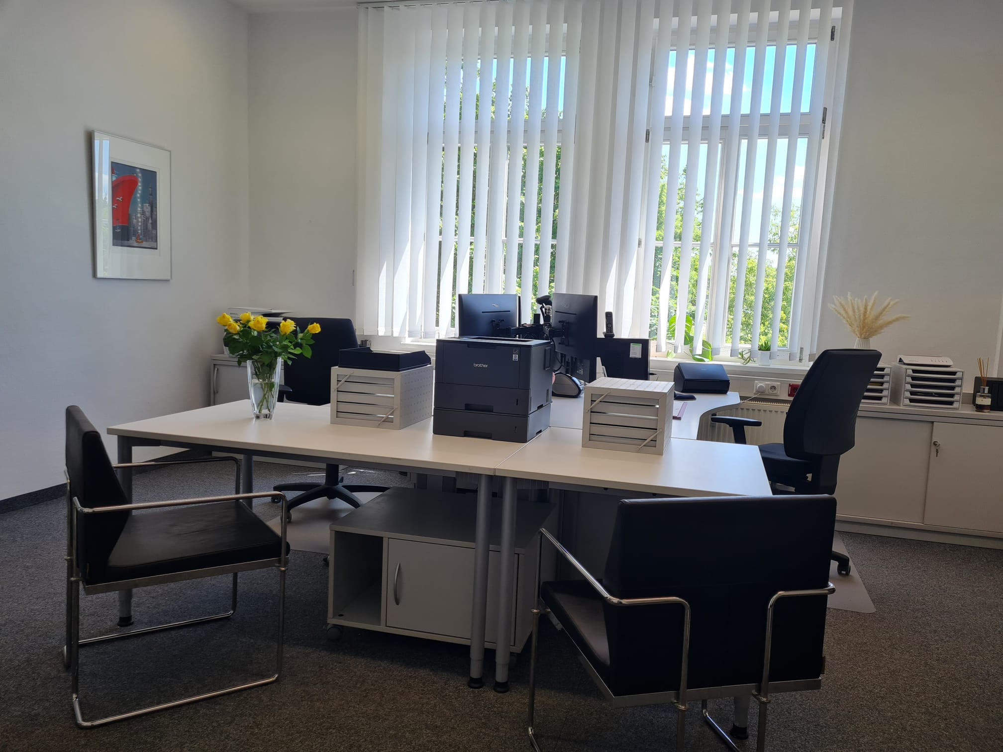 Arbeitszimmer der Kanzlei